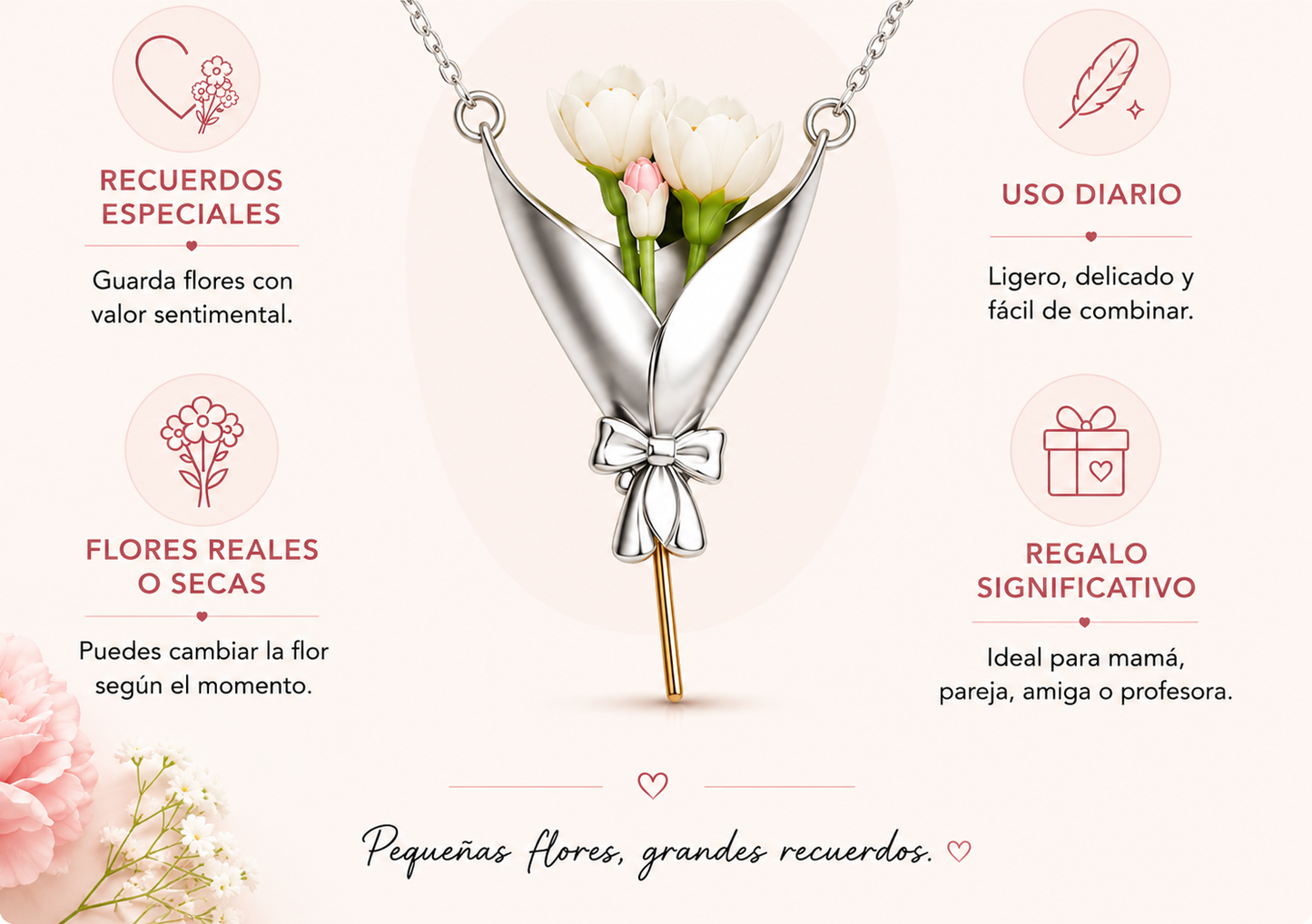 Collar De Bouquet Floral